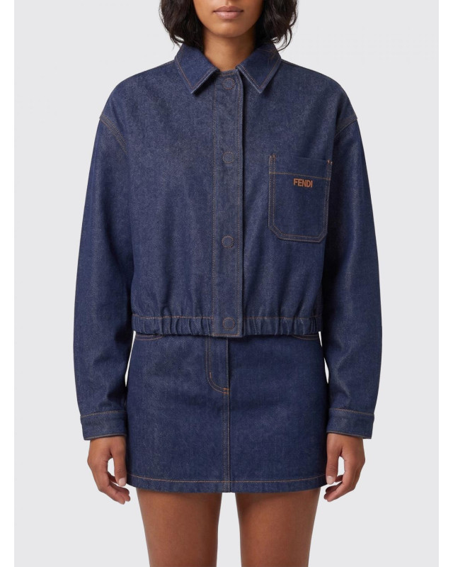 [Fendi] Denim Jacket SS26 FLF856AOHS F0QB0