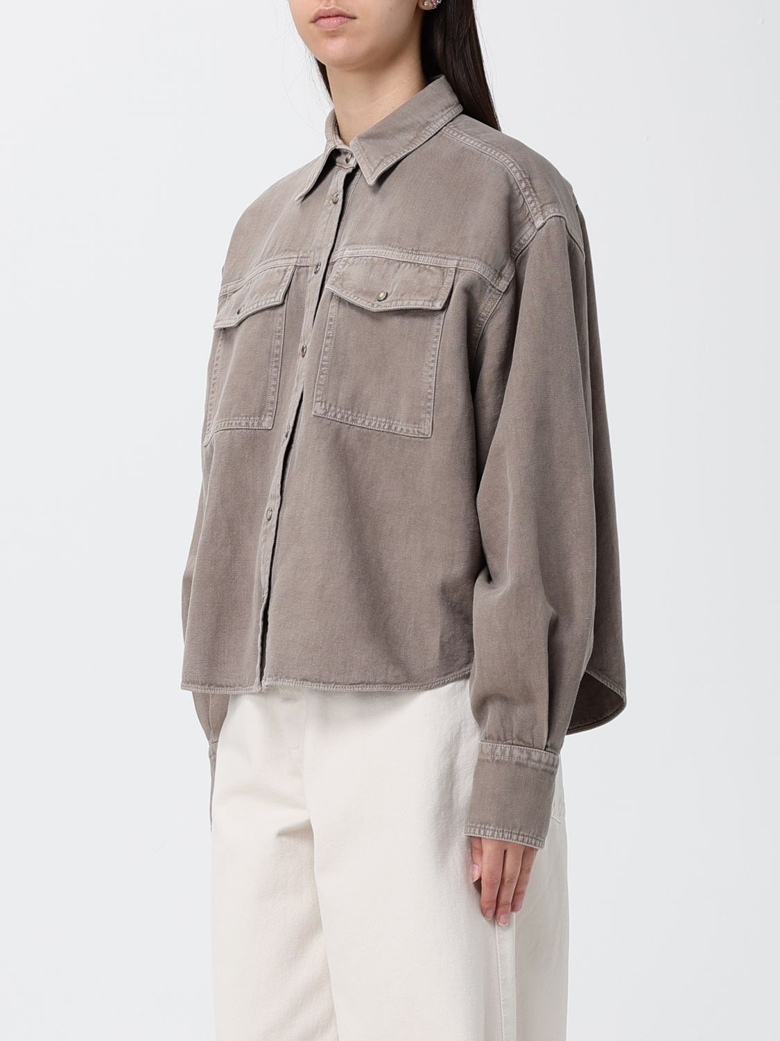 [Brunello Cucinelli] Shirts Long Sleeve SS26 ML996NC206 C9325