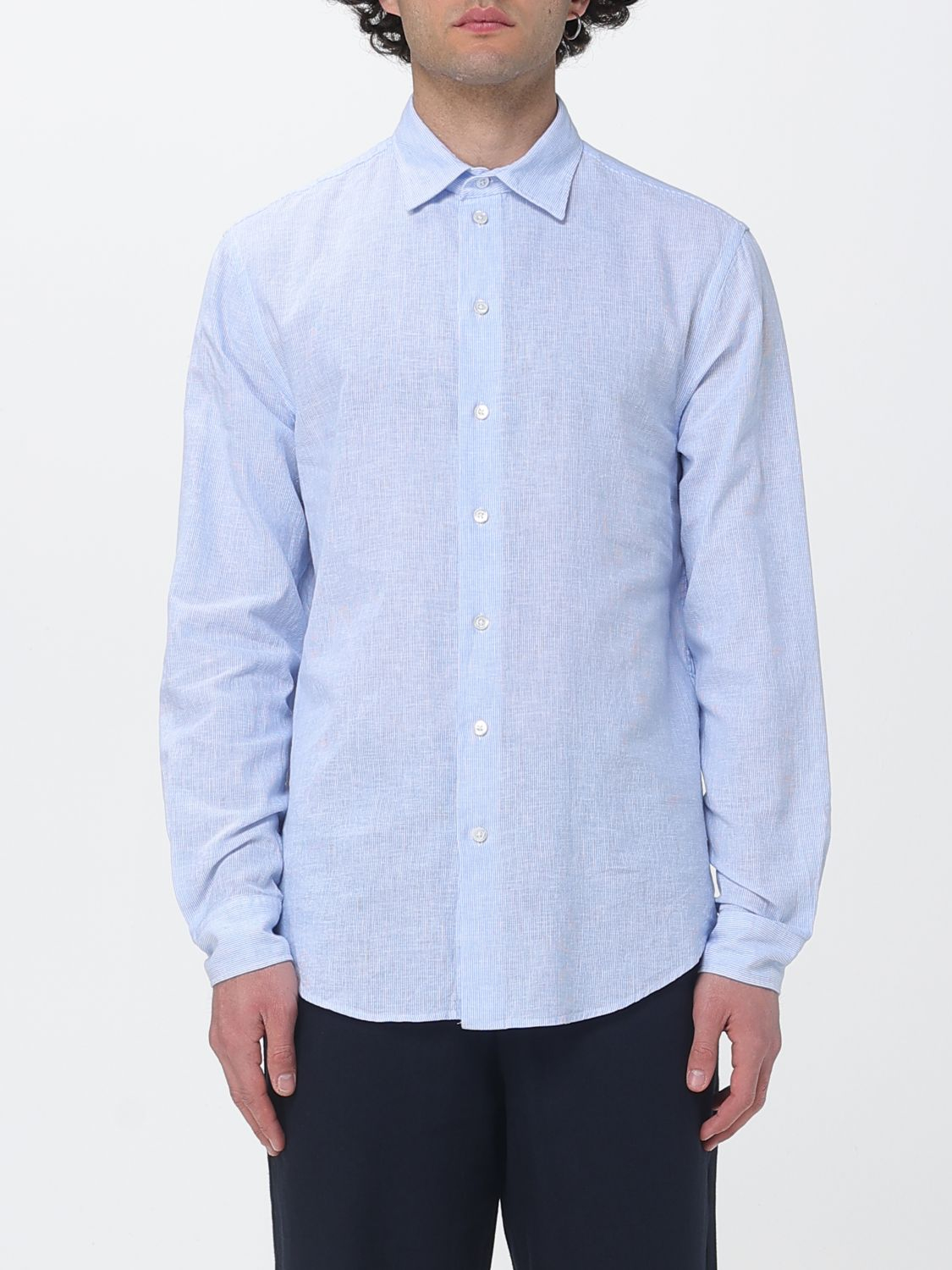 [Emporio Armani] Shirts Long Sleeve SS26 EM000099TE20552 F9022