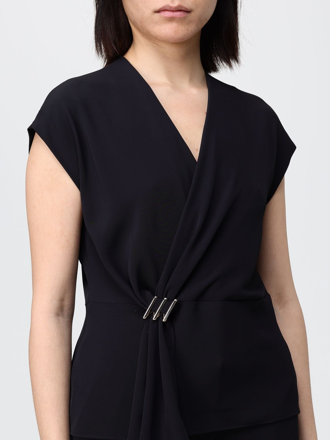 [HANITA] T-shirts Sleeveless SS26 HM31354558 NERO