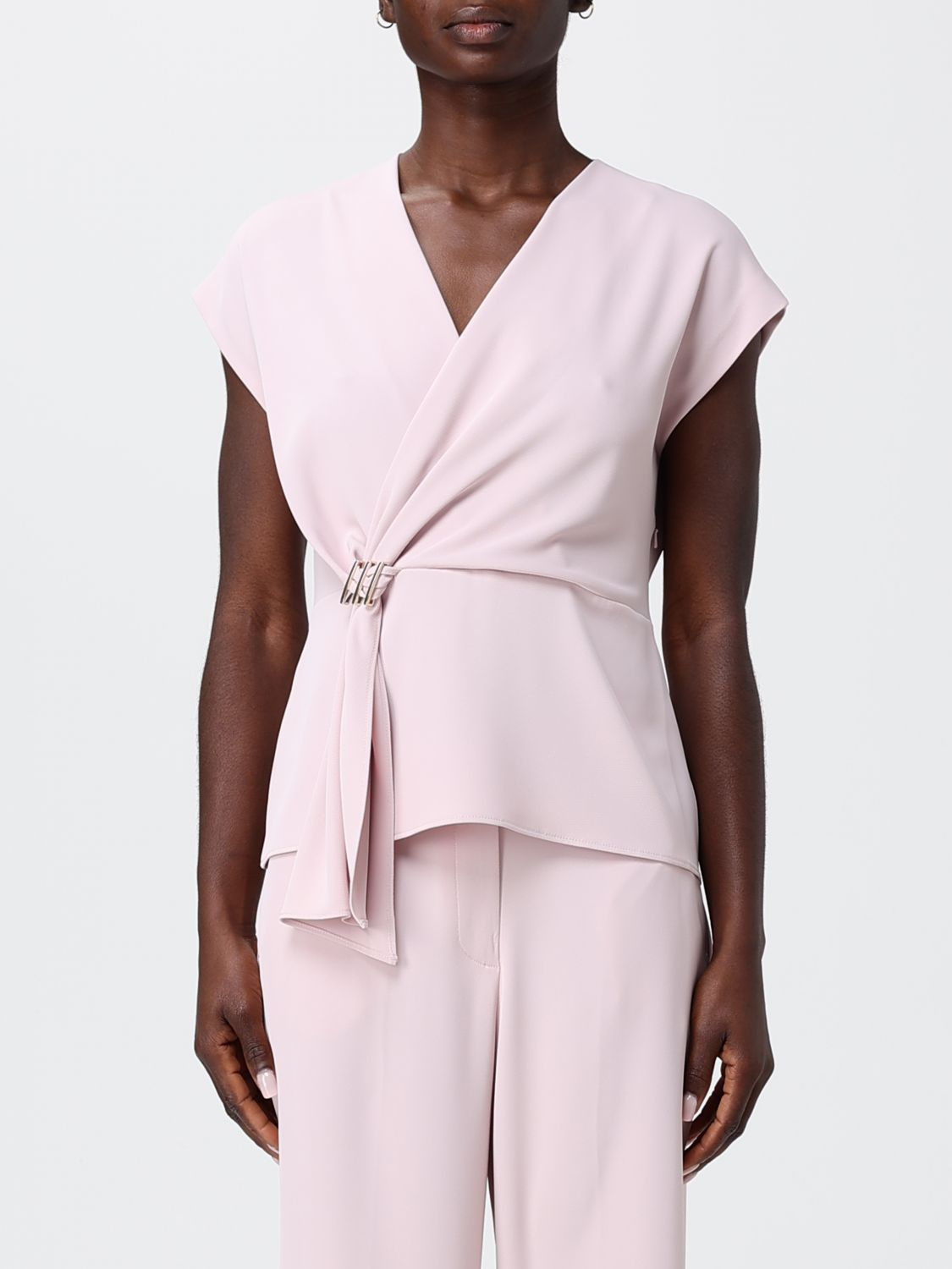 [HANITA] T-shirts Sleeveless SS26 HM31354558 ROSA QUARZO