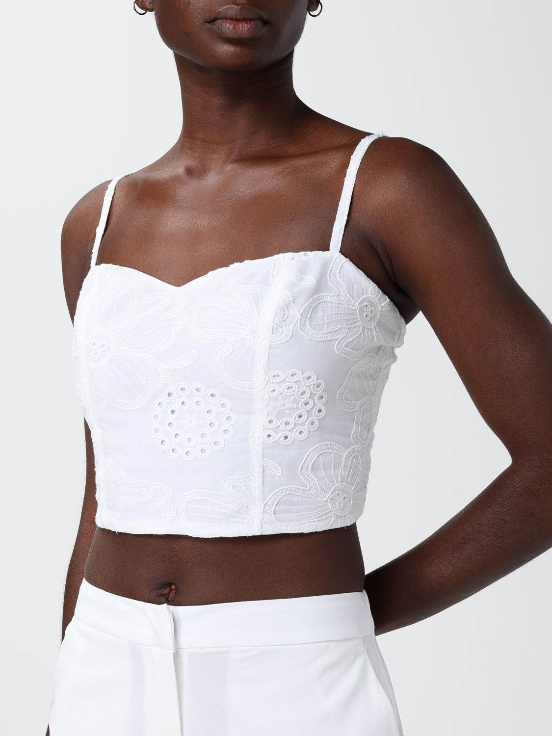 [HANITA] Tank top SS26 HM31764586 BIANCO