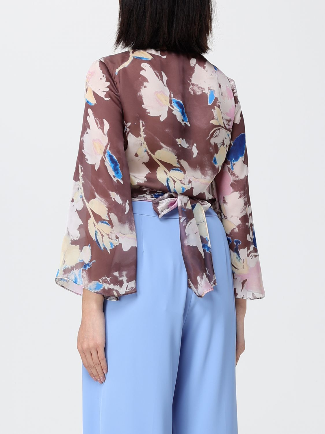 [HANITA] Blouse SS26 HM31554624 EBANO