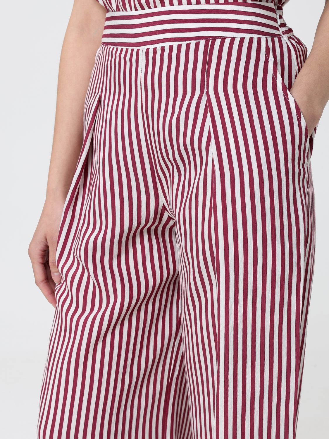 [HANITA] Trousers SS26 HP16614577 CILIEGIA