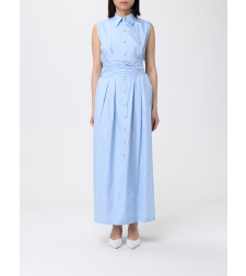 [HANITA] Sleeveless dress SS26 HV38284597 AZZURRO