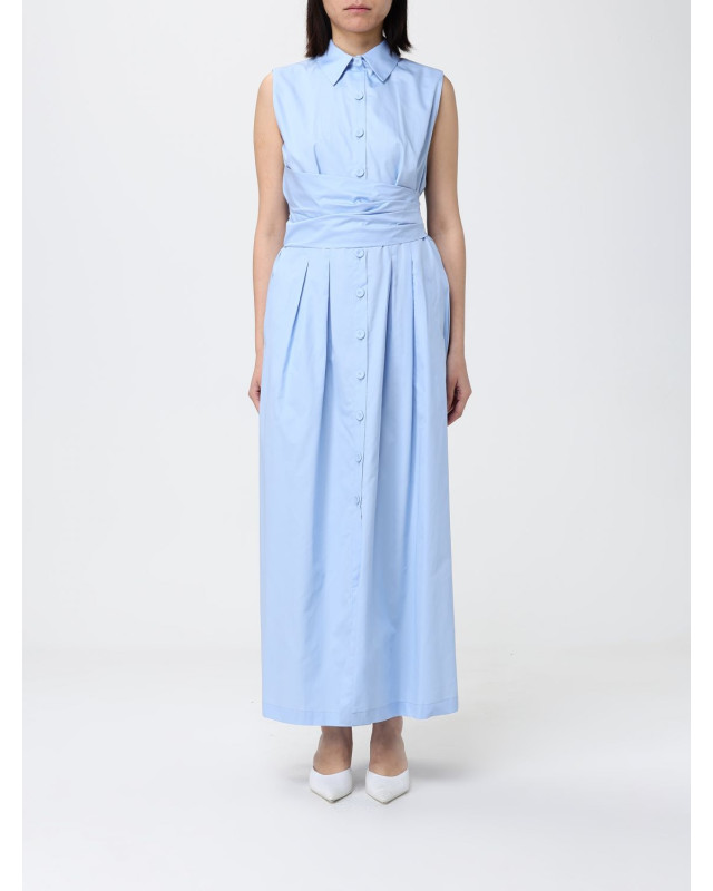 [HANITA] Sleeveless dress SS26 HV38284597 AZZURRO