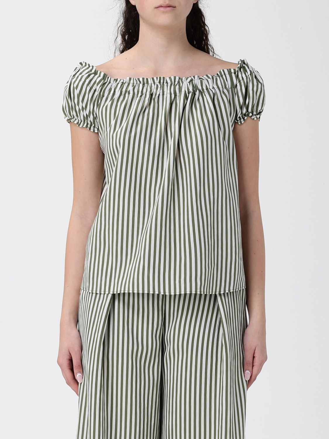 [HANITA] T-shirts Short Sleeve SS26 HM31564577 MILITARY