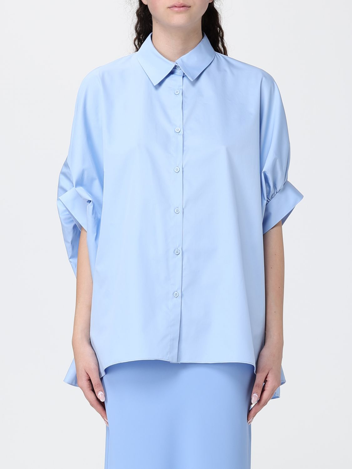 [HANITA] Shirts Long Sleeve SS26 HC6894597 AZZURRO