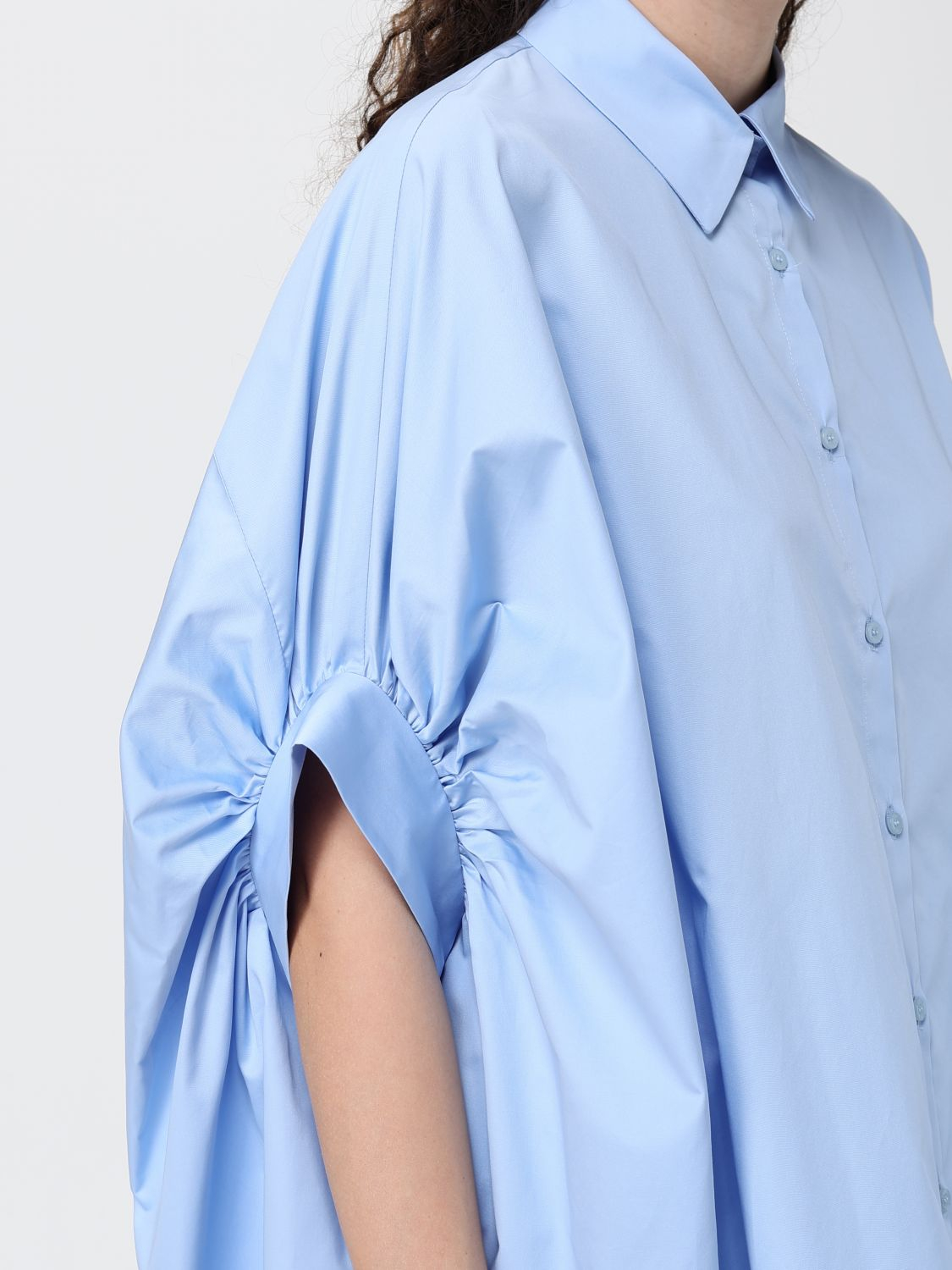 [HANITA] Shirts Long Sleeve SS26 HC6894597 AZZURRO