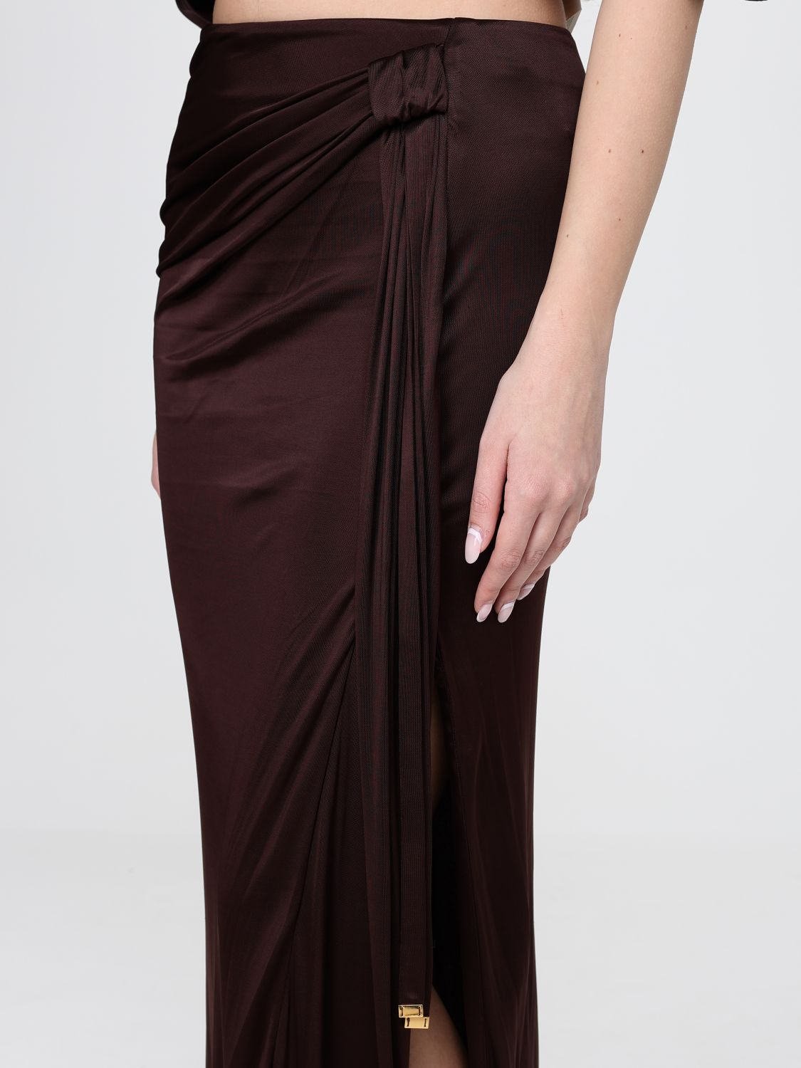 [ELISABETTA FRANCHI] Long skirt SS26 GOI66 644