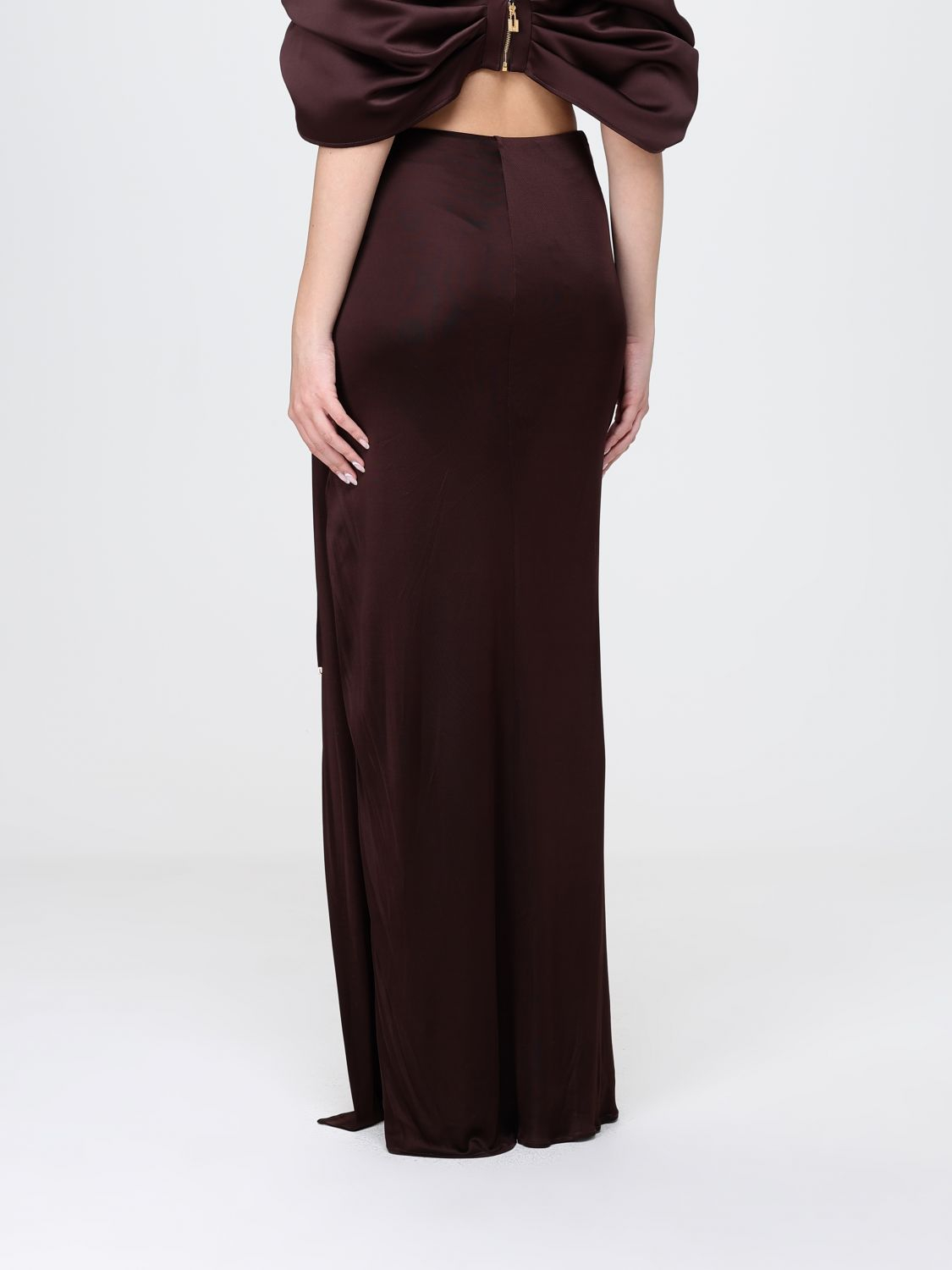 [ELISABETTA FRANCHI] Long skirt SS26 GOI66 644