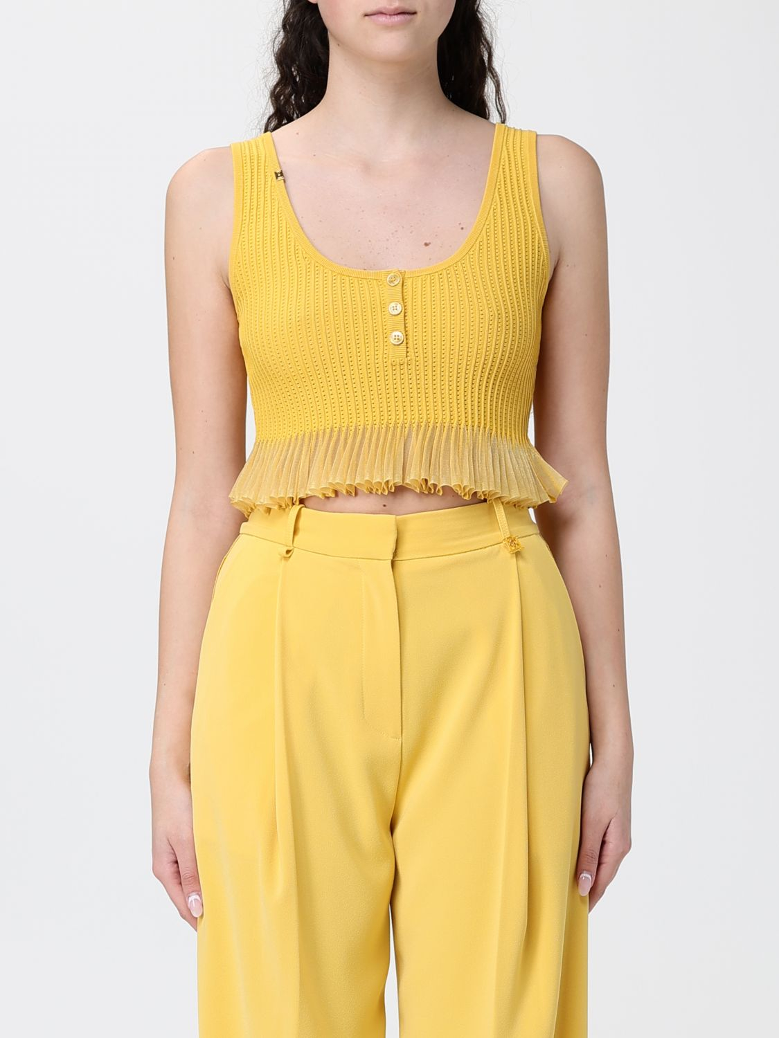 [ELISABETTA FRANCHI] Tank top SS26 TK74B61E2 EV4