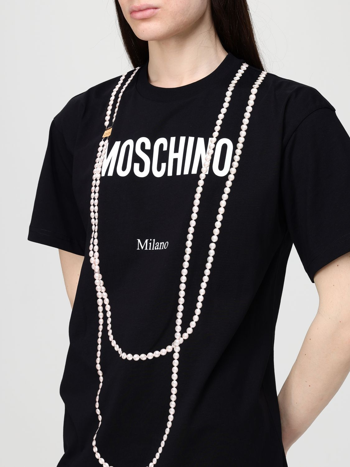 [MOSCHINO COUTURE] T-shirts Short Sleeve SS26 07180541 1555