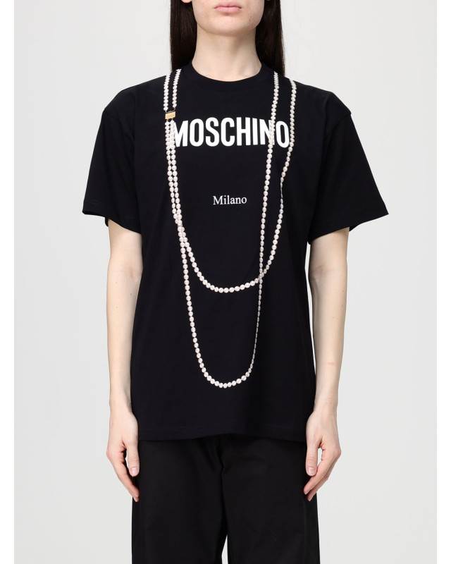 [MOSCHINO COUTURE] T-shirts Short Sleeve SS26 07180541 1555