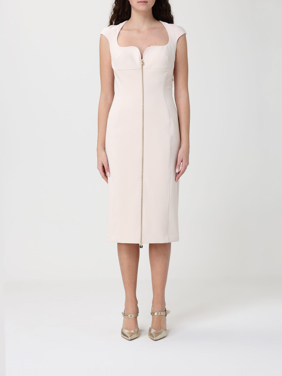 [ELISABETTA FRANCHI] Sleeveless dress SS26 AB90061E2 193