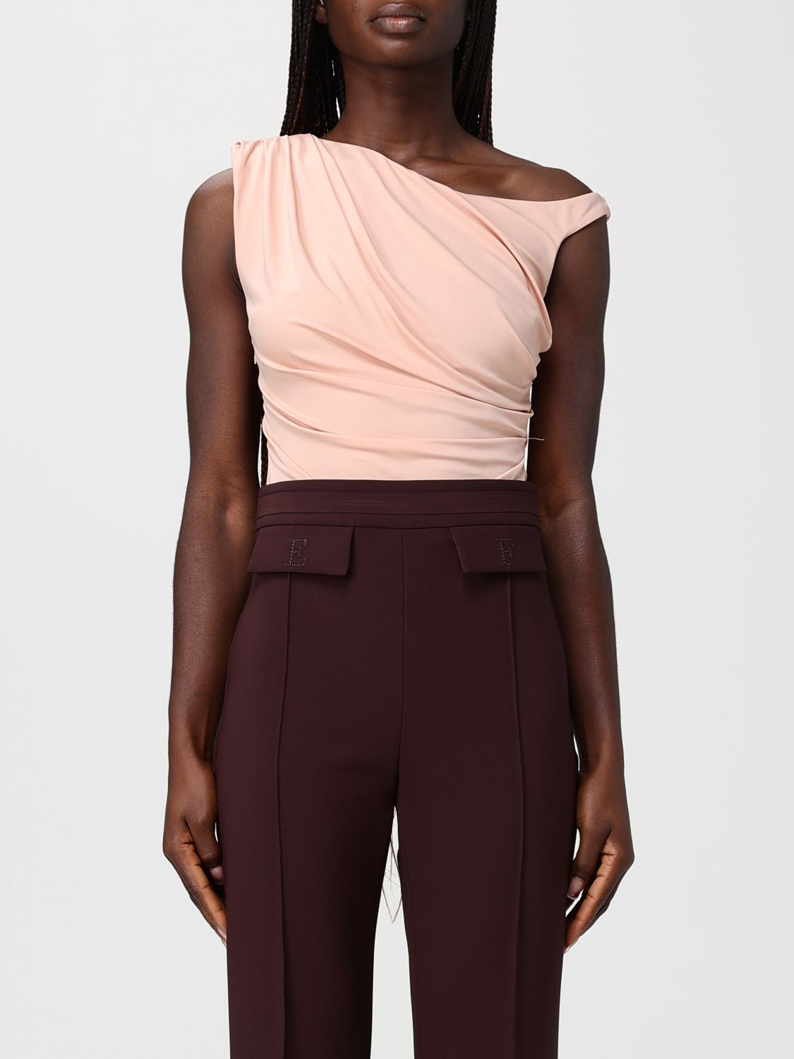 [ELISABETTA FRANCHI] T-shirts Sleeveless SS26 BO01361E2 EA1