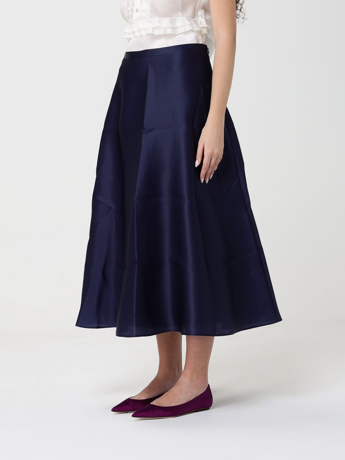 [Alberta Ferretti] Long skirt SS26 01071619 0290