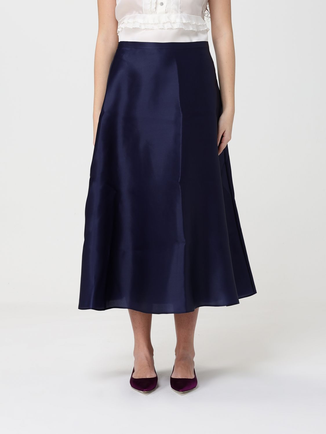 [Alberta Ferretti] Long skirt SS26 01071619 0290