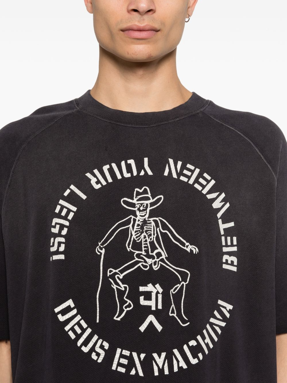 [Deus] T-shirts Short Sleeve SS26 D261USW707BLACK