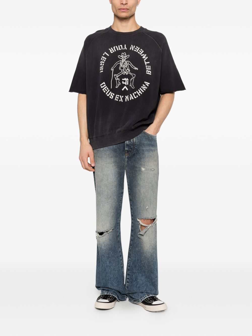 [Deus] T-shirts Short Sleeve SS26 D261USW707BLACK