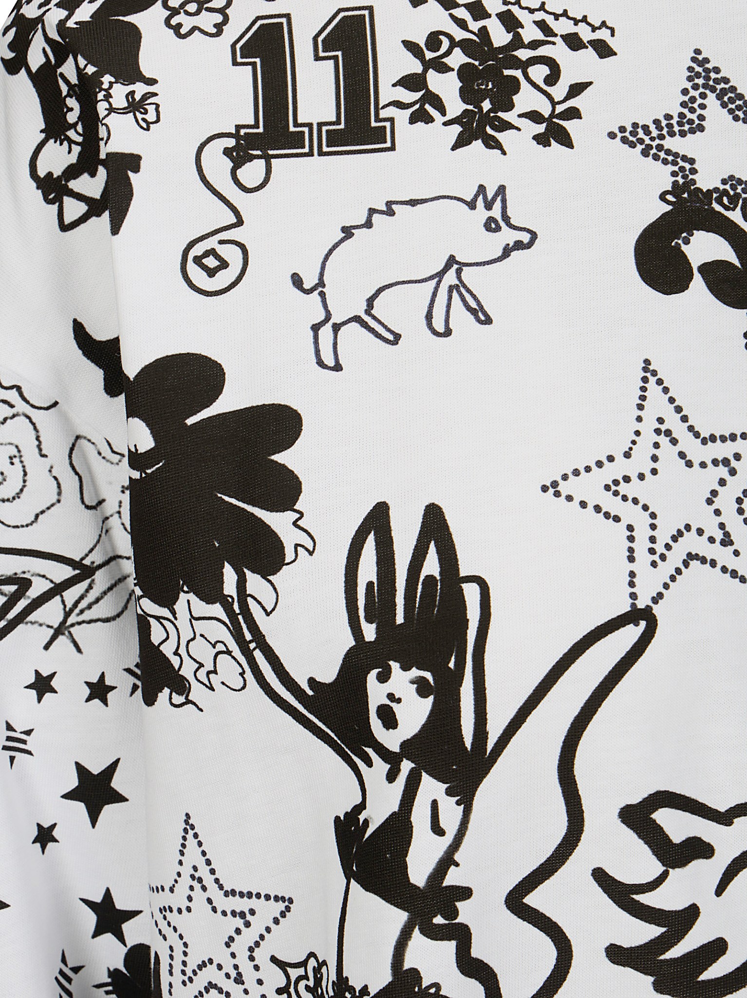 [CHOPOVA LOWENA] T-shirts Long Sleeve SS26 2456 BlackandWhite