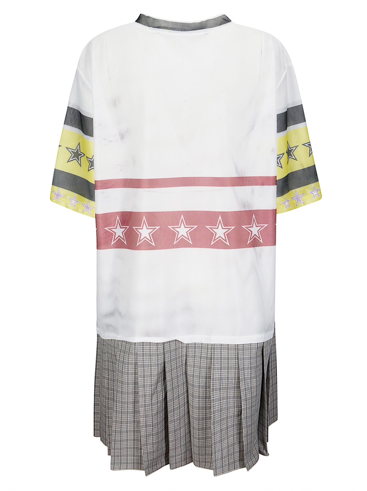 [CHOPOVA LOWENA] Short sleeve dress SS26 1375 WhiteMulti