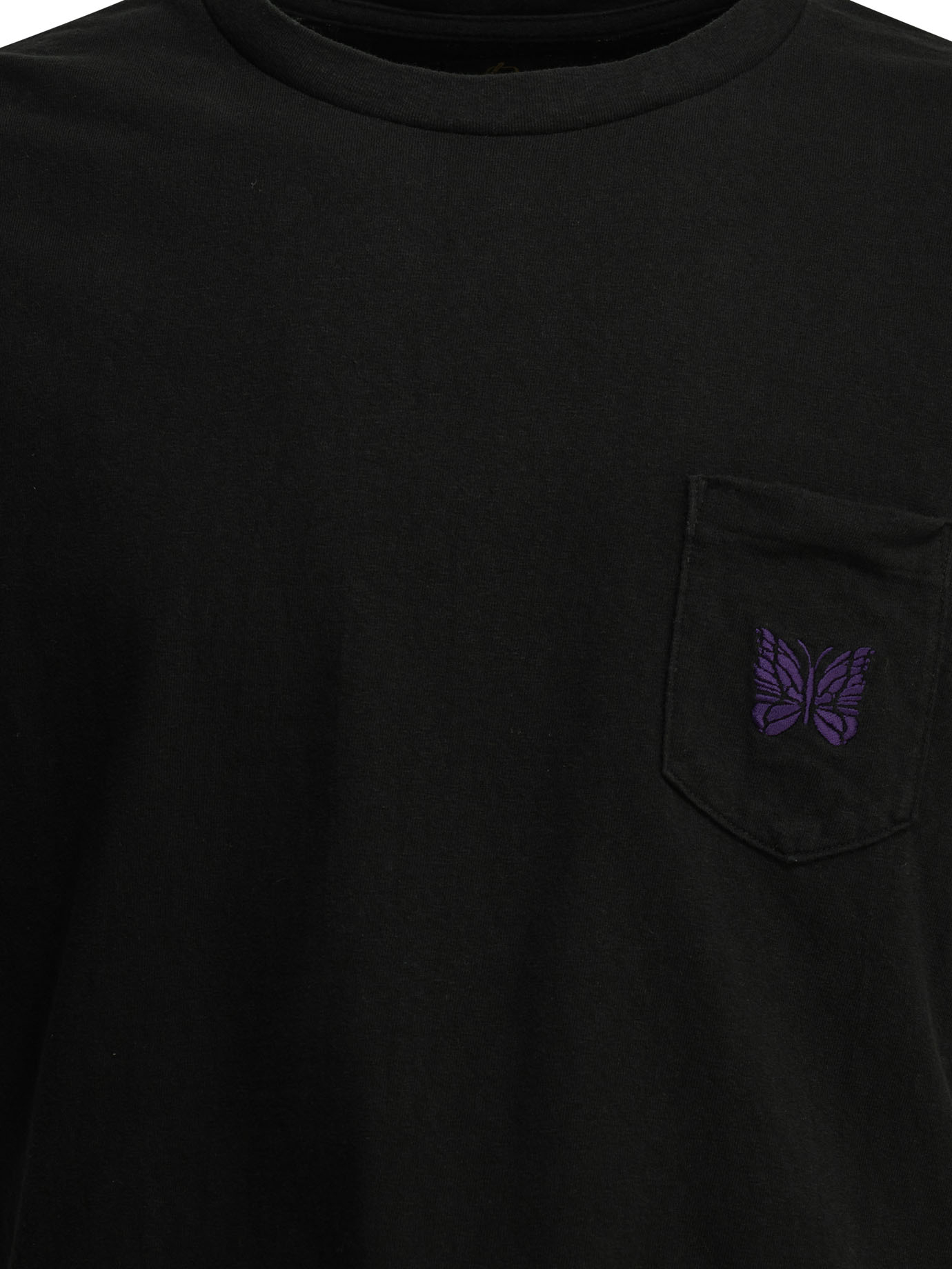 [Needles] T-shirts Short Sleeve SS26 SX444G-Black