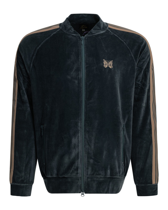 [Needles] Zip Up SS26 SX413A-Steel Blue