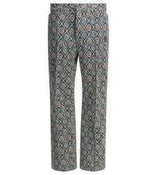 [Needles] Trousers SS26 SX401A-Blue/Purple