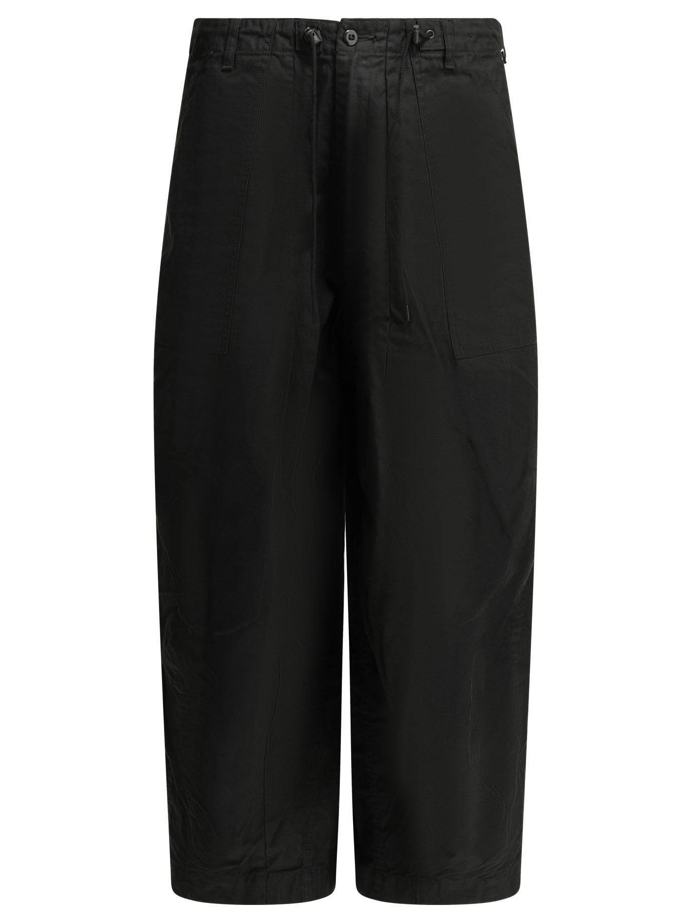 [Needles] Trousers SS26 SX195B-Black