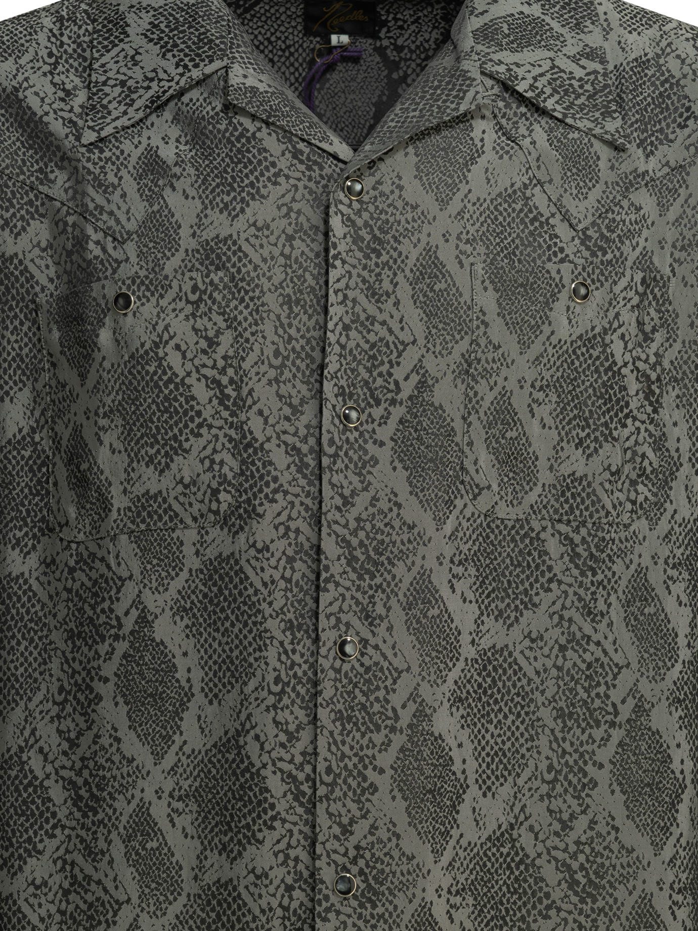 [Needles] Shirts Long Sleeve SS26 SX263A-Grey