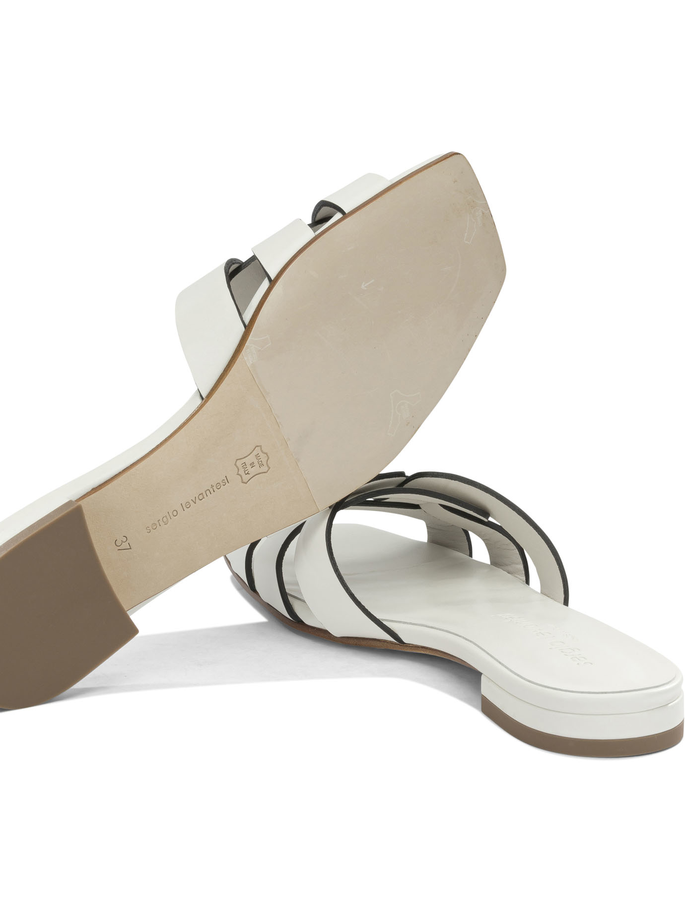 [Sergio Levantesi] Slippers SS26 NORMA6TRYDE LATTE
