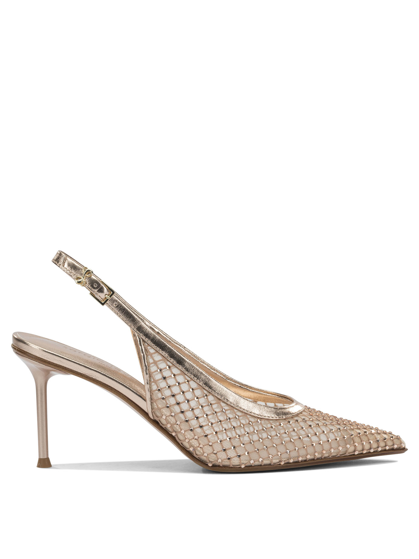 [Sergio Levantesi] Slingback SS26 GRETA6GILI PELLE AMBER