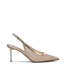 [Sergio Levantesi] Slingback SS26 GRETA6GILI PELLE AMBER