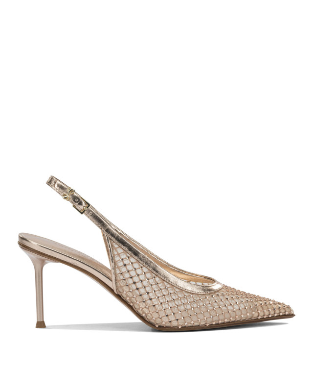[Sergio Levantesi] Slingback SS26 GRETA6GILI PELLE AMBER