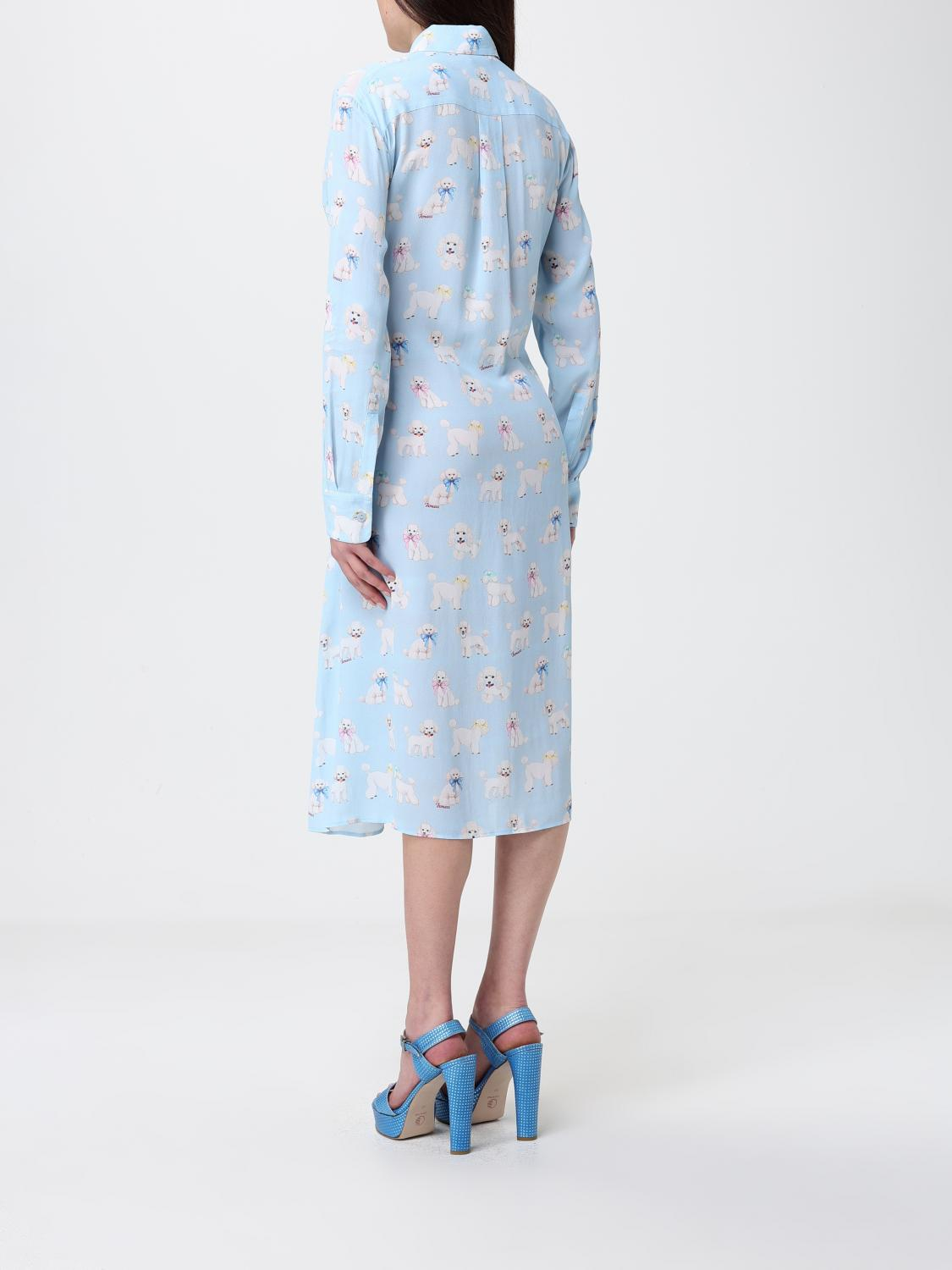 [FIORUCCI] Long sleeve dress SS26 W26SSDRI005VI01 BL02