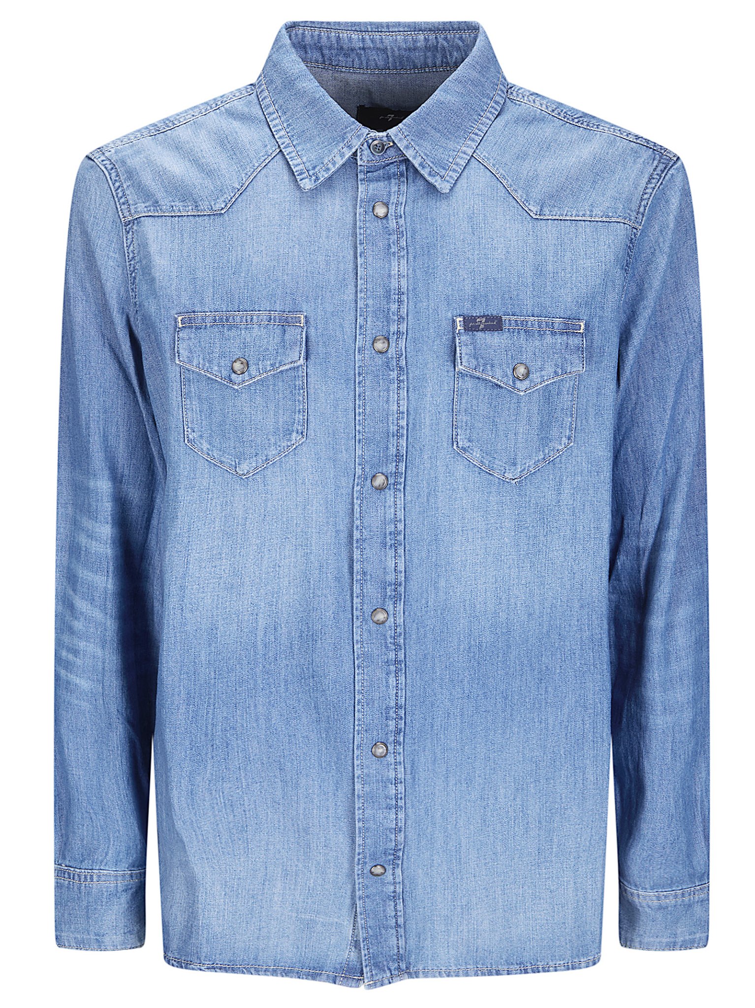 [7 FOR ALL MANKIND] Shirts Long Sleeve SS26 7T840G51 3A8