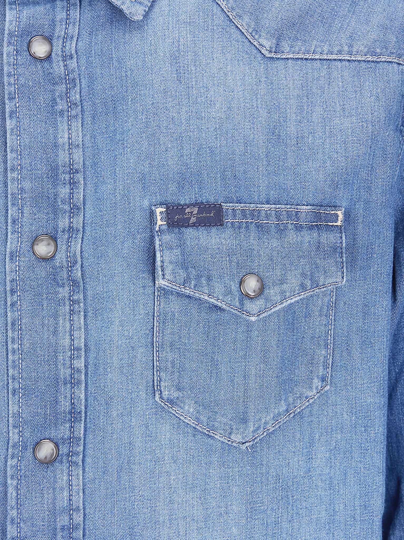 [7 FOR ALL MANKIND] Shirts Long Sleeve SS26 7T840G51 3A8