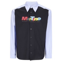 [Martine Rose] Shirts Long Sleeve SS26 494WS36531 BLU