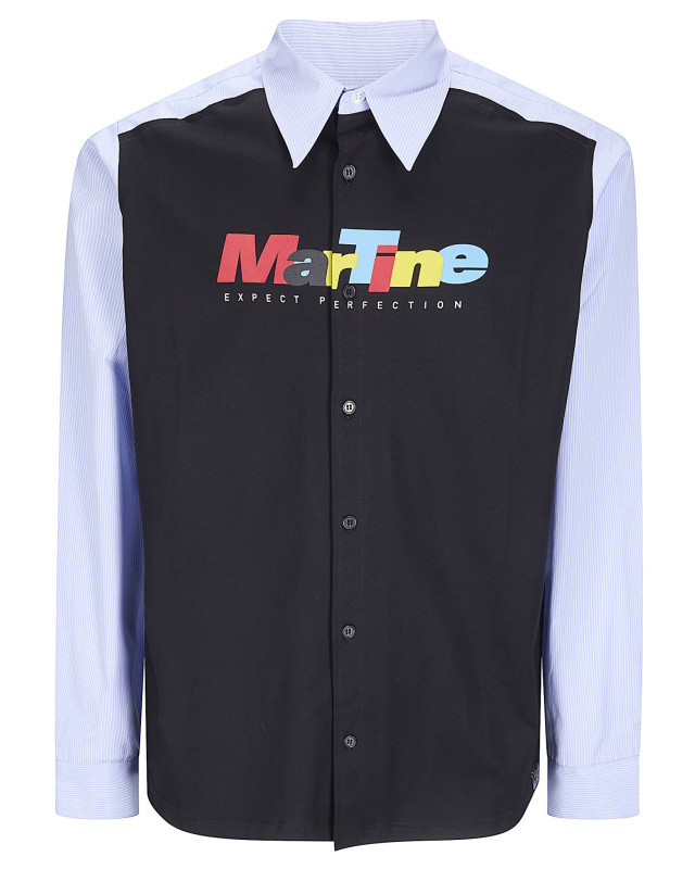 [Martine Rose] Shirts Long Sleeve SS26 494WS36531 BLU