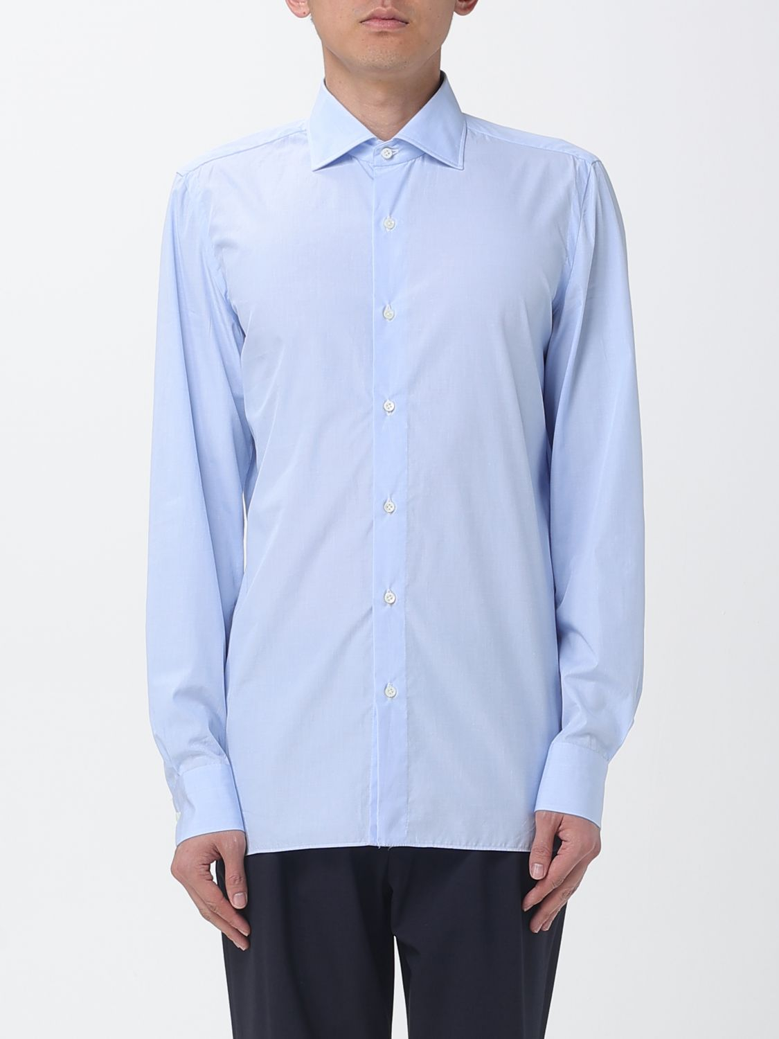 [Luigi Borrelli] Shirts Long Sleeve SS26 PS10162 17