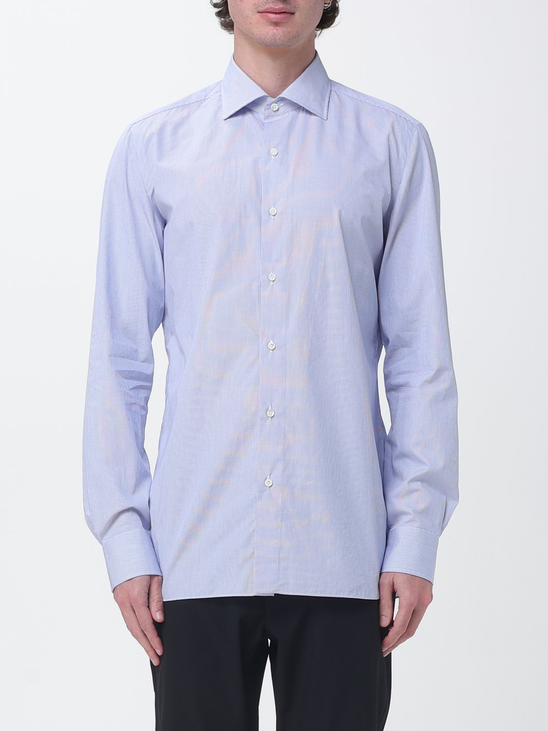 [Luigi Borrelli] Shirts Long Sleeve SS26 PS10004 40