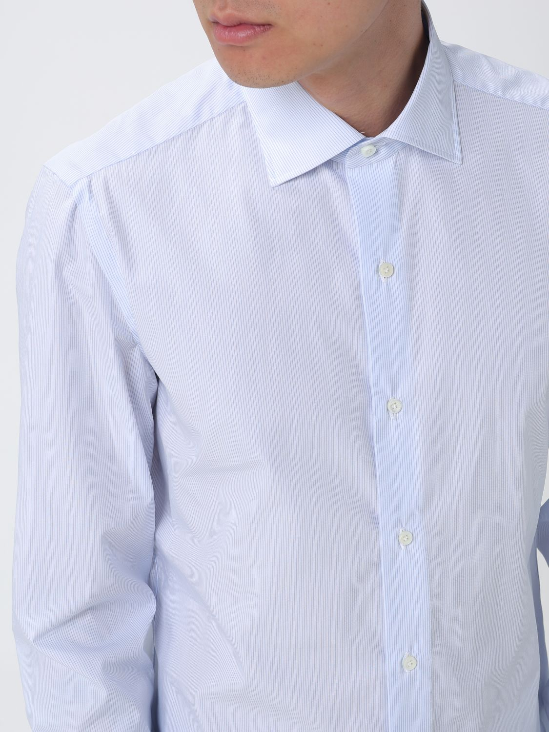 [Luigi Borrelli] Shirts Long Sleeve SS26 PS10162 4