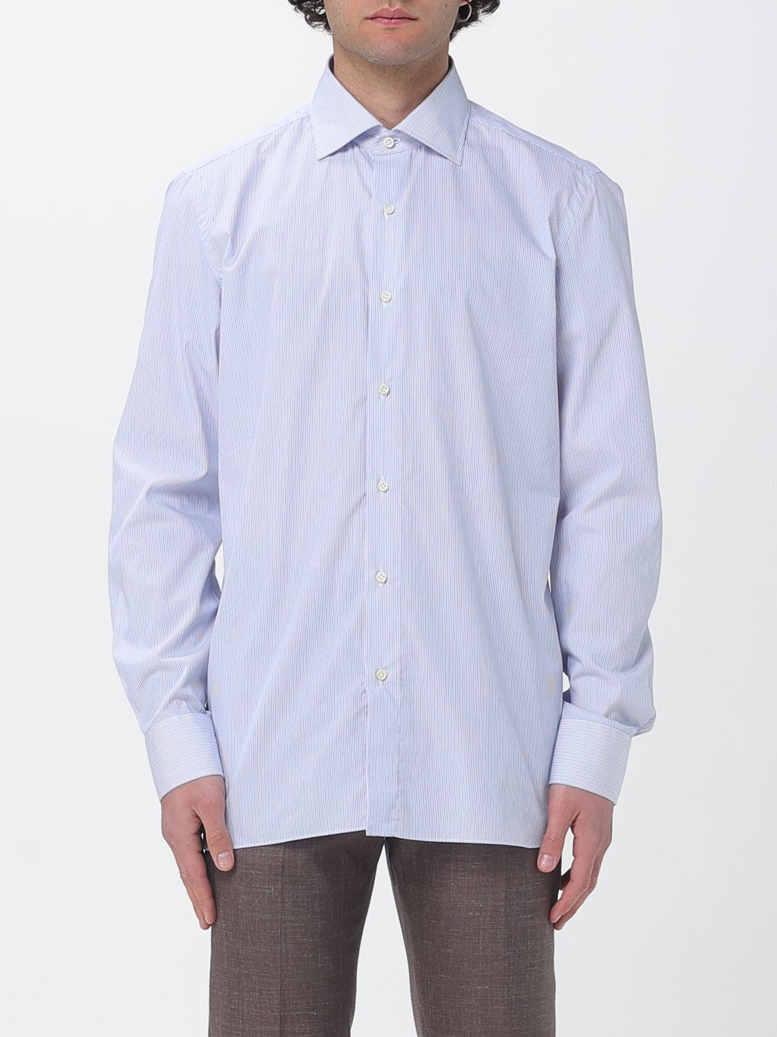 [Luigi Borrelli] Shirts Long Sleeve SS26 SR441049 28