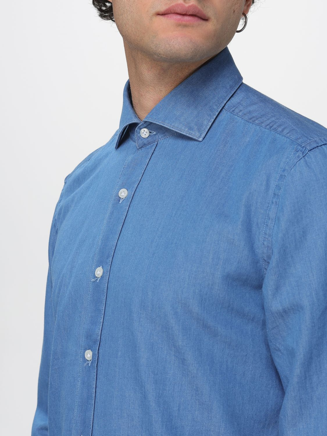 [Fay] Shirts Long Sleeve SS26 NCMA152115LMJP U200