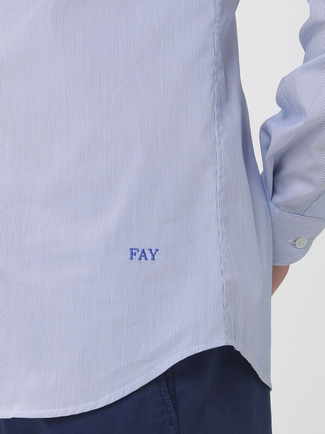 [Fay] Shirts Long Sleeve SS26 NCMA152258SZBE U802