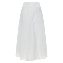 [120% LINO] Long skirt SS26 33ALIW59AF_000B317000050