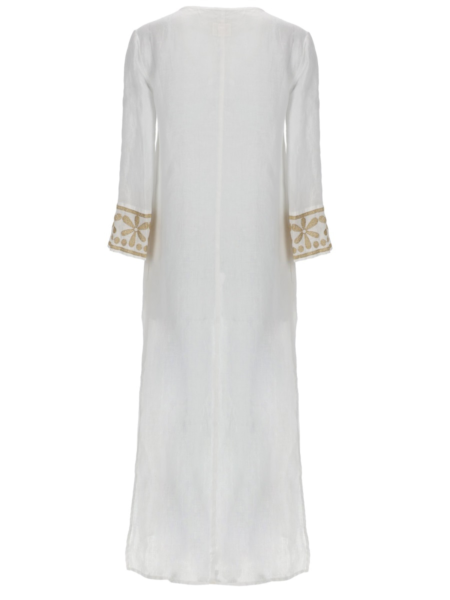 [120% LINO] Long sleeve dress SS26 33ALIW4PLG_0000115000050