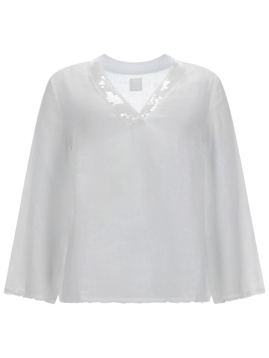[120% LINO] Shirts Long Sleeve SS26 33ALIW1PL3_0000115000050