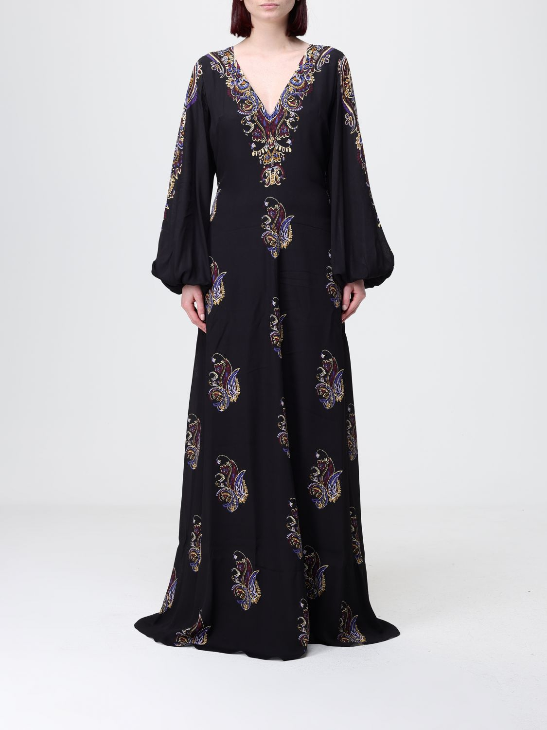 [Etro] Long sleeve dress SS26 WRHA053299SP4I7 X0812